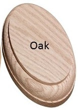 Solid Oval Rosette
